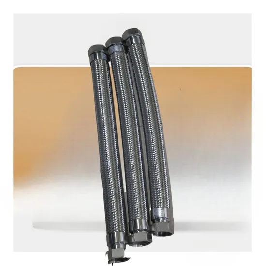 25mm 30mm High Pressure High Temperature Resistant Stainless Steel Wire Braided Flexible Metal Hose