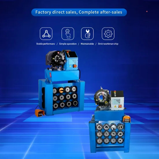 Canada Use Fin Power 1/4-2" 10-87mm P32 P20 P52 Hydraulic Pressing Hose Crimping Machine Hose Pipe Press Machine for Crimp Hose