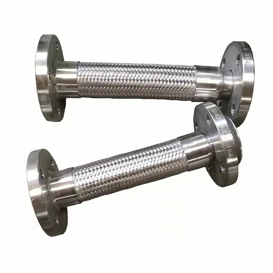Flange Braided Metal Hose Flexible Metal Hose Flexible Hose Connecting Pipeline