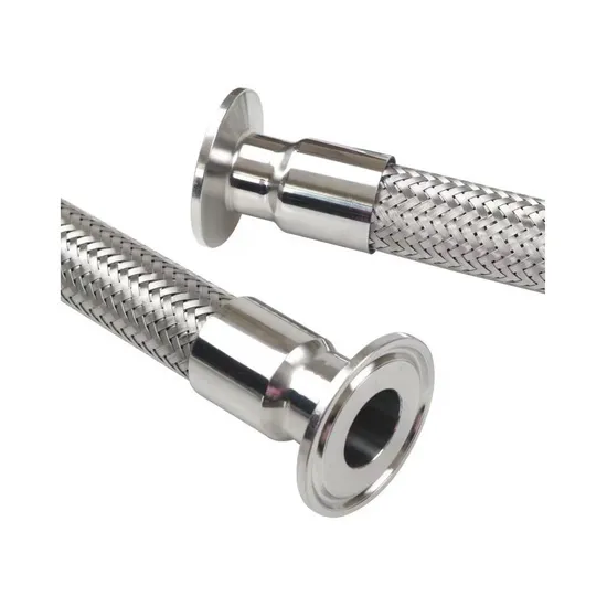 Pressure Resistant Braided Metal Flexible Tube PTFE Hose SS304 Stainless PTFE Braided Hose