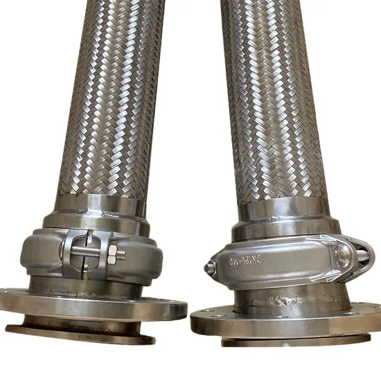 Flexible Stainless Steel Flange Joint Braided Flexible Metal Hose for Sale