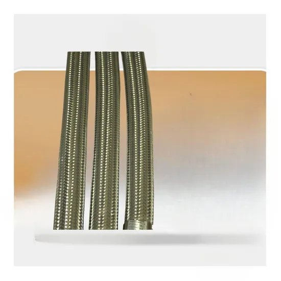 High Temperature Pressure Stainless Steel Wire Braided Tube Assembly Hydraulic Hoses