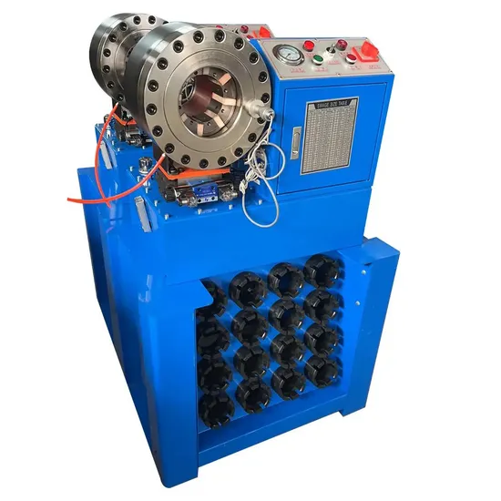 Hot-Selling Overseas Product From The Source Manufacturer 1/4-2 Inch Mold Quick-Change Hydraulic Joint Hose Crimping Machine