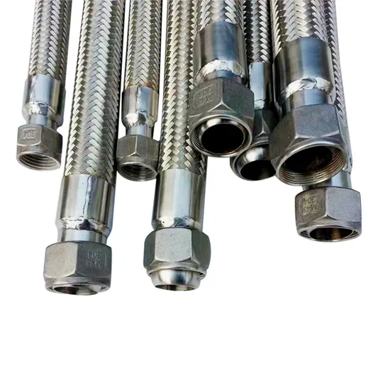 High Pressure Metal Braided Hose 304 Stainless Steel Flexible Pipe Wire Braided Flexible Metal Hose for Water Heater