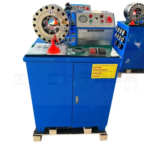 CNC Automatic 2 Inch Metal Fitting Rubber Pipe Crimper Used Pressing Punching Hose Crimping Machine Price