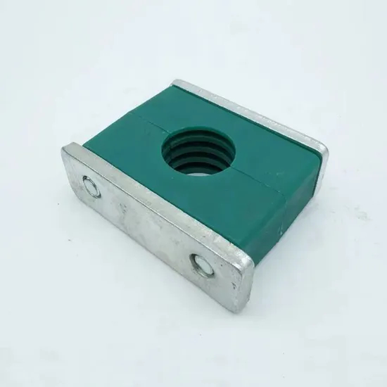 Heavy Series Single Hole PP Pipe Clamp with Rail Nut