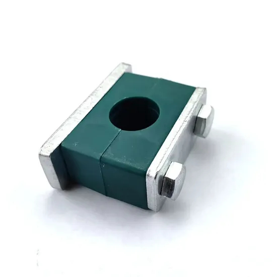 25.4mm Light Duty Hydraulic Plastic Hose Clamp Single Hole with Outer Hex Blot