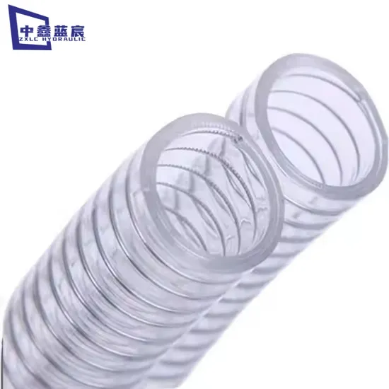 1 Inch Small Size Wholesale High Quality Flexible TPU Hose TPU Tube with Steel Wire Reinforcement