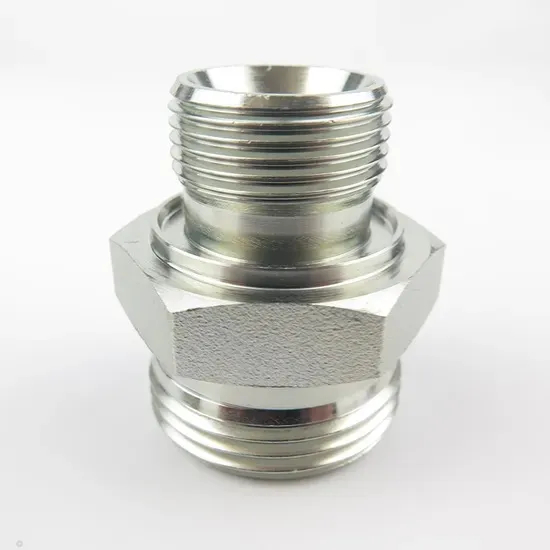 Hydraulic Quick Coupling DIN Standard Metric Male 24 Degree L. T. /Metric Male Transition Joint