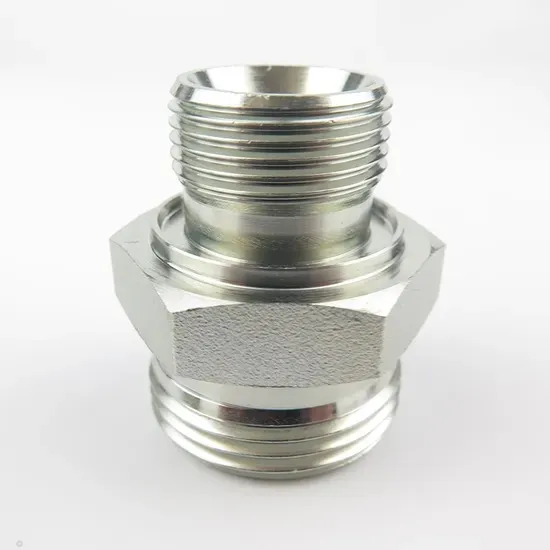 Hydraulic Quick Coupling DIN Standard Metric Male 24 Degree L. T. /Metric Male Transition Joint