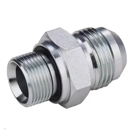 China Supplier Good Quality Threaded Pipe Joint Carbon Steel Transition Joint Nipple Hydraulic Fitting