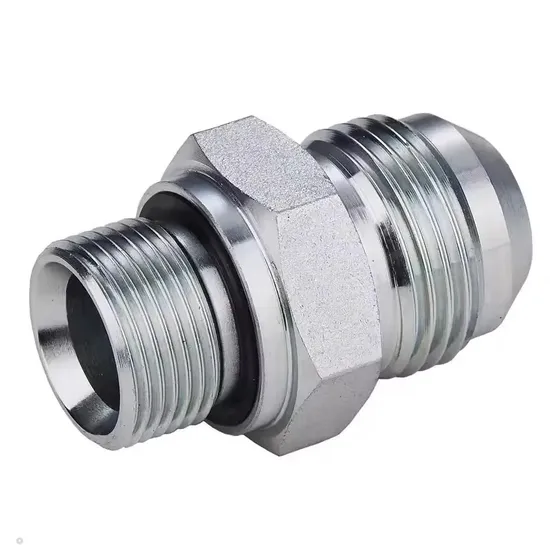 China Supplier Good Quality Threaded Pipe Joint Carbon Steel Transition Joint Nipple Hydraulic Fitting