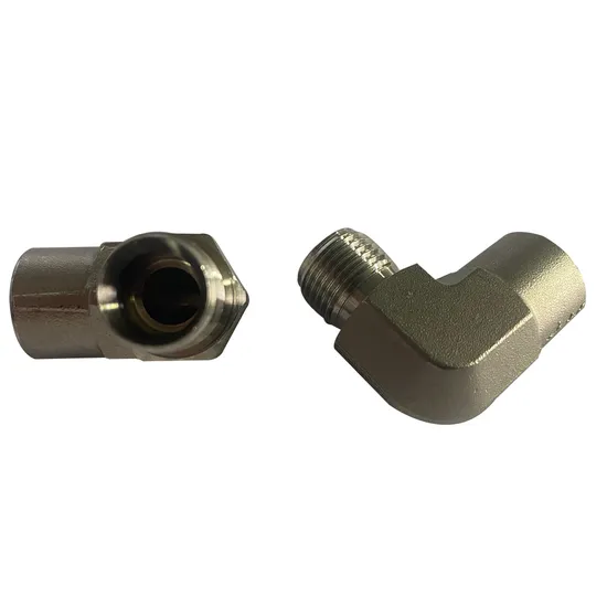 Swagelok Standard Right Angle Straight Through Fittings, Stainless Steel Double Sleeve Threaded Straight Through Fittings, High-Pressure Pneumatic Fittings