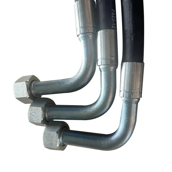 Hydraulic Oil Hose Flexible Oil Suction Delivery Rubber Hose Steel Wire Helix Rubber Hose