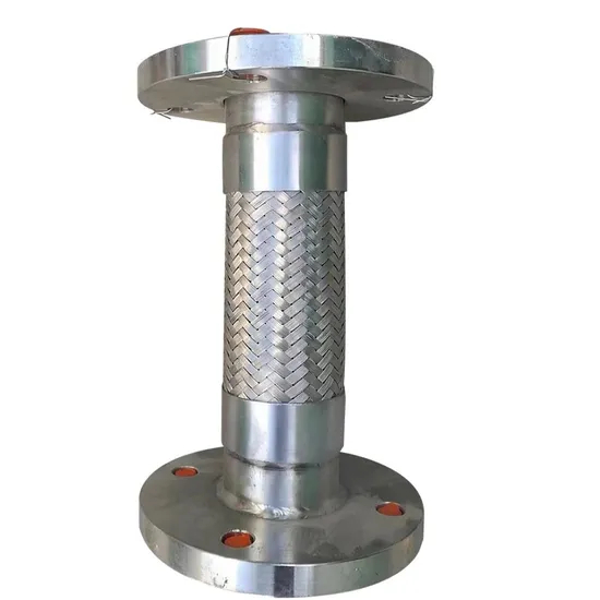 Flange Ends Wire Braided Stainless Steel Flexible Metal Hose Corrugated Metallic Hose