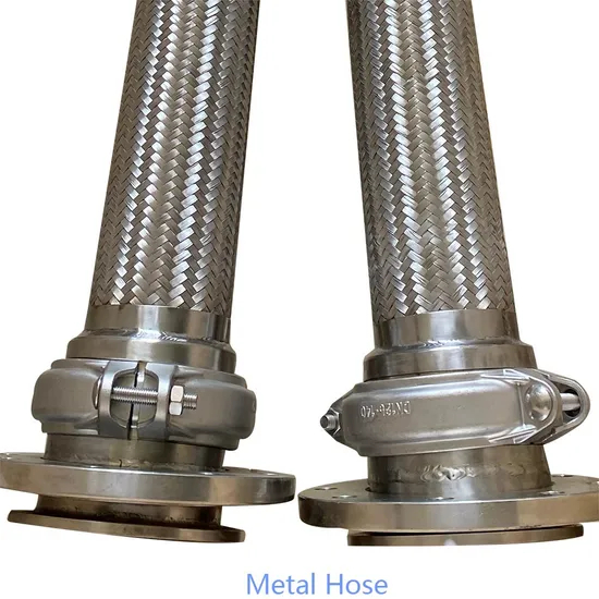 1/8 1 3 Inch High Pressure Reel Union Metal Flexible Hose Nut Type Nut Type Metal Hose