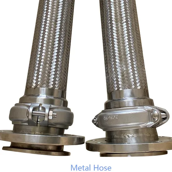 1/8 1 3 Inch High Pressure Reel Union Metal Flexible Hose Nut Type Nut Type Metal Hose