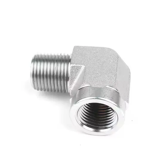 Stainless Steel Right Angle Adjustable to The Joint Temperature and Pressure Resistance External Thread Hydraulic Joint