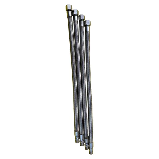 Metal Flexible Gas Hose Braid Hose Corrugated Stainless Steel Flexible Thread PTFE Line Metal Seamless Sliver Qianli Round