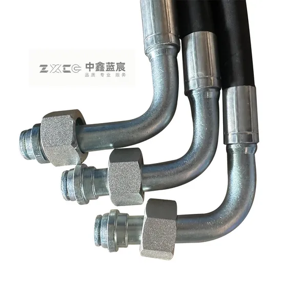 High Pressure Hydraulic Rubber Brake Hose Assembly with Joint Flange Retractable Hose Reel (seasonal)