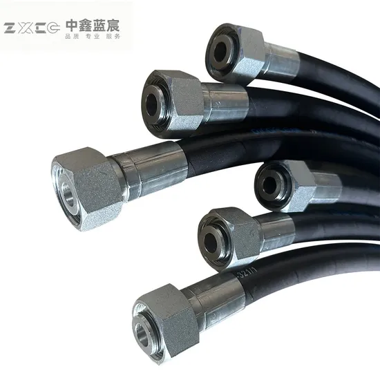 High Pressure All Sizes Available Flexible Rubber Hose Fittings for Hydraulic Assembly Hydraulic Hose