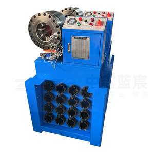 CNC Automatic 2 Inch Metal Fitting Rubber Pipe Crimper Used Pressing Punching Hose Crimping Machine Price
