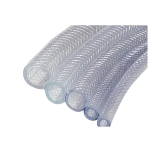 High Temperature 2 3 4 Inch Clear Plastic PVC Steel Wire Reinforced Flexible Duct Water Hoses