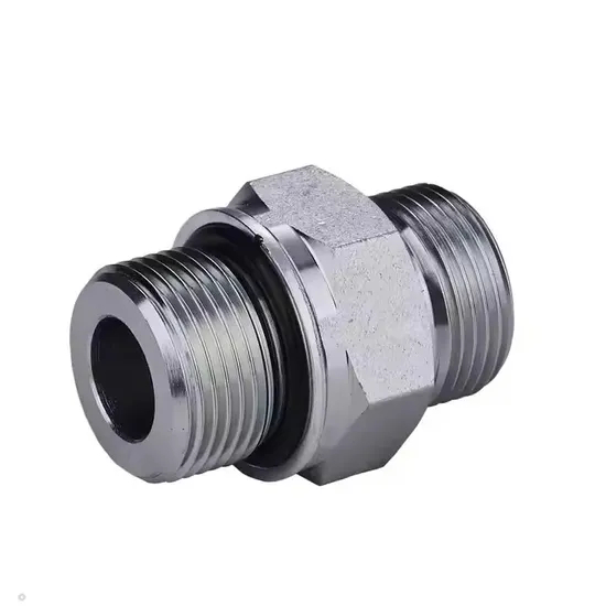 Factory Price Carbon Steel Hydraulic Bsp Straight Swivel Male Female Adapter Fittings Hydraulic Transition Joint 2b-04