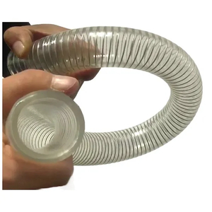 Manufacturer PVC Spiral Reinforced Hose Stainless Steel Spiral Wire PVC Spiral Suction Hose