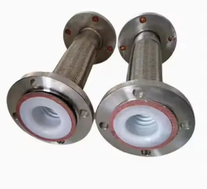 Factory Direct ANSI Stainless Steel 304 Flanged Wire Braided Flexible Metal Hose Hydraulic Hoses