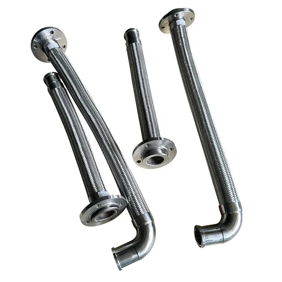 Metallic Industrial Fixed Flange/Loose Flange /Quick Lock Metal Hose