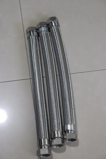 JIS Standard Flexible Steel Stainless Steel Iron Carbon Steel Flanged Connection Metal Hose with Water Gas Air Oil Applications