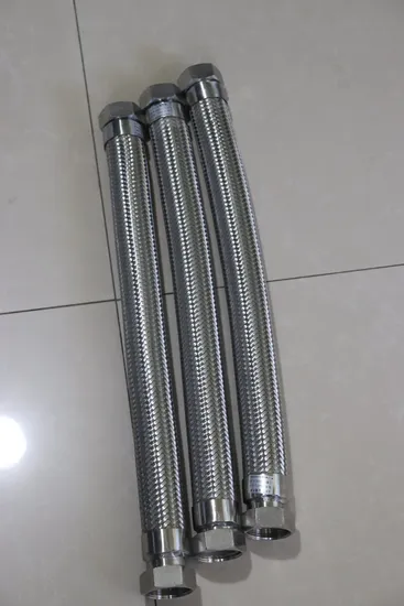 JIS Standard Flexible Steel Stainless Steel Iron Carbon Steel Flanged Connection Metal Hose with Water Gas Air Oil Applications