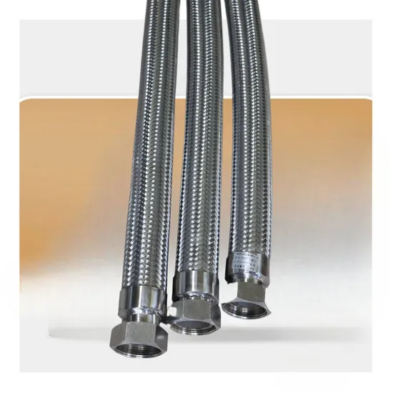 Custom Lengths High Flexibility Hydraulic Pneumatic Systems 304 316 316L Industrial Metal Hoses