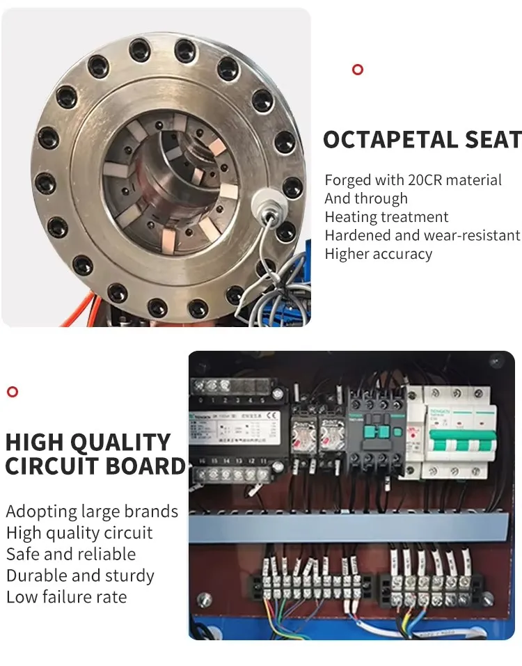 1/4&prime;&prime;-3&prime;&prime; Crimping Machine 220V 380V Hydraulic Hose Machine 15 Set Dies Sp60 Crimpimg Machine