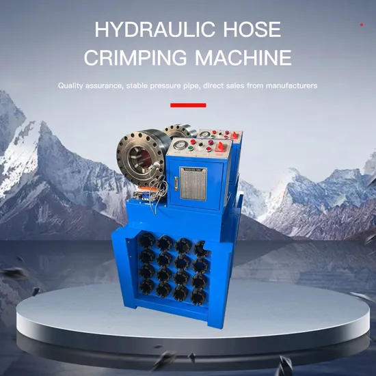 1/4′′-3′′ Crimping Machine 220V 380V Hydraulic Hose Machine 15 Set Dies Sp60 Crimpimg Machine