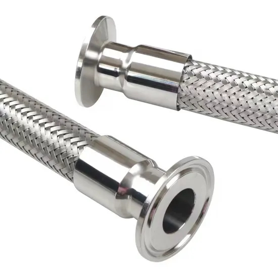 Flexible Braided Wire Metal Hose with Flange/ Stainless Steel Wire Braided Flexible Expansion Joint