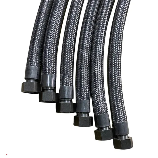 High Pressure Oil Hose Tube with Fitting Assembly, Coal Mining Machinery Rubber Hose 3/8 Inch SAE100r16/2sc