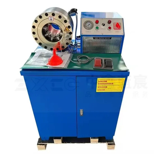 Factory Sales Quick Change Tool 1/4-2 Inch Mobile Customized Logo Rubber Pipe Making Machinery Hydraulic Hose Crimping/Crimper Machine
