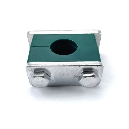 Lightweight Single Hole Outer Hexagonal Plastic Pipe Clamp for Marine Hydraulic Oil Pipe Clamp 6-89mm Fastener Bracket Steel