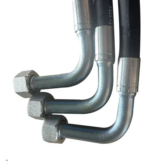 Hose High Pressure Hydraulic Oil Pipe Hose Assembly Rubber Tube