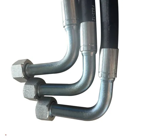 Hose High Pressure Hydraulic Oil Pipe Hose Assembly Rubber Tube