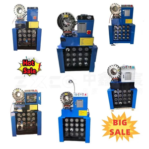 6-51mm Fully Automatic 220V 380V 1phase 3phase 10dies 1/4-2′ Hydraulic Hose Fitting Ferrule Crimping Pressing Machine