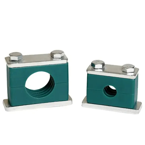 Heavy Series Single Hole PP Pipe Clamp with Rail Nut