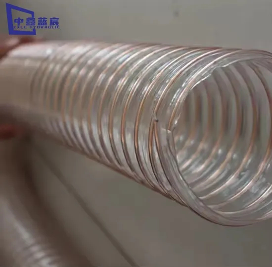 Frost-Resistant Polyurethane Steel Wire PU Dust Hose Seasonal Soft