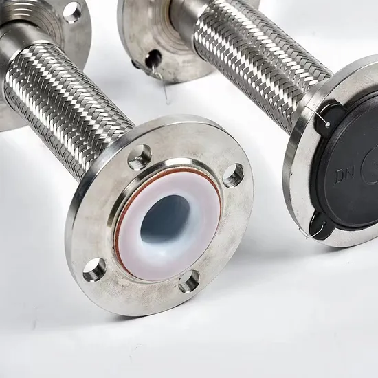 Metal Hose, Metal Soft Connection, Metal Compensator, Stainless Steel Metal Hose, Lined with PTFE