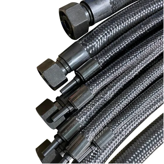 China Factory 304 Braided Water Supply Hoses Washbasin Drain Flexible Water Metal Hose