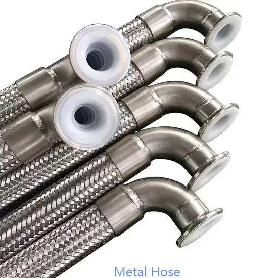 Flexible High Pressure Resistance Stainless Steel Braid Metal Hoses