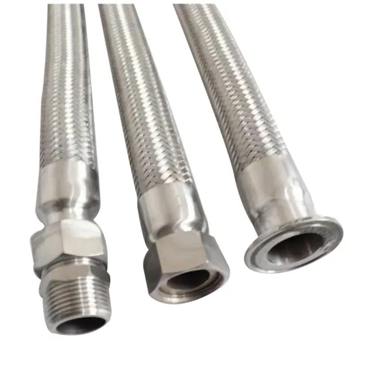Stainless Steel Braided Metal Hose PTFE Lined Flexible Hose Pipe