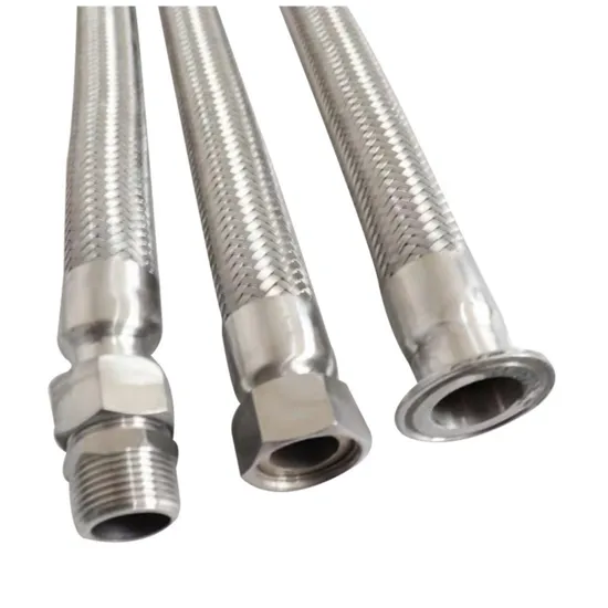 Stainless Steel Braided Metal Hose PTFE Lined Flexible Hose Pipe